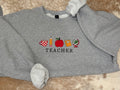 Teacher Icon Embroidered Crewneck