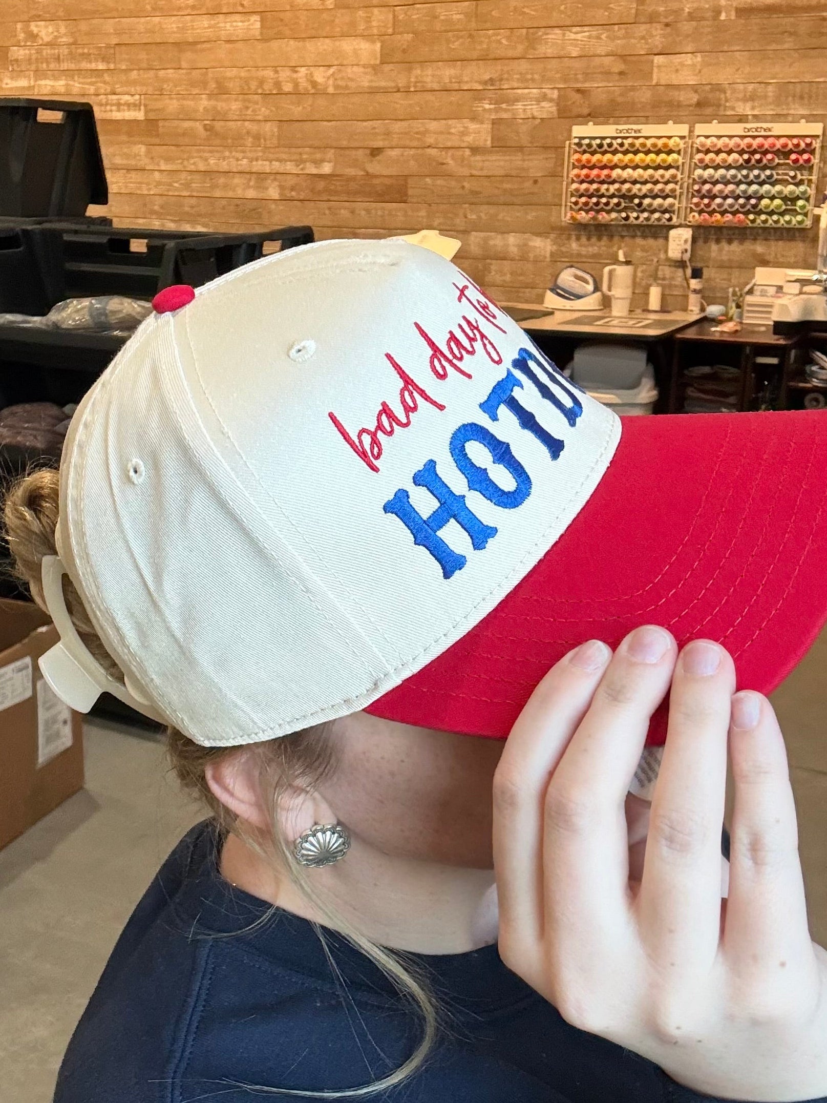 Bad Day to Be a Hotdog - Embroidered Ball Cap
