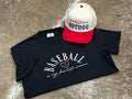 Baseball is my Favorite Season - Comfort Colors T - Black