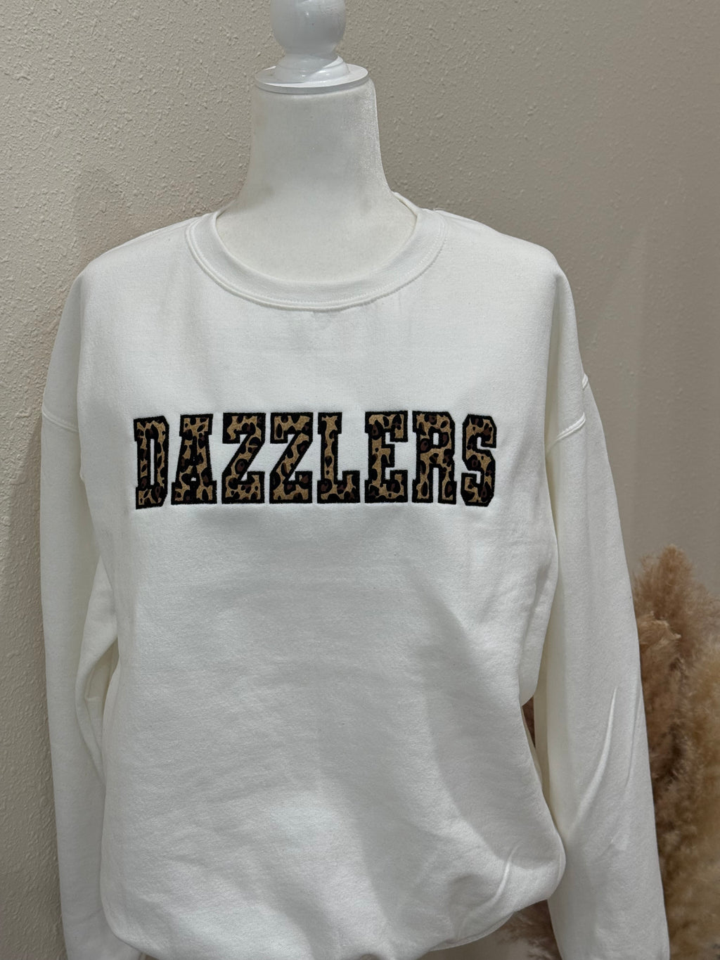 Cheetah Applique Crewneck - Custom/Personalizable