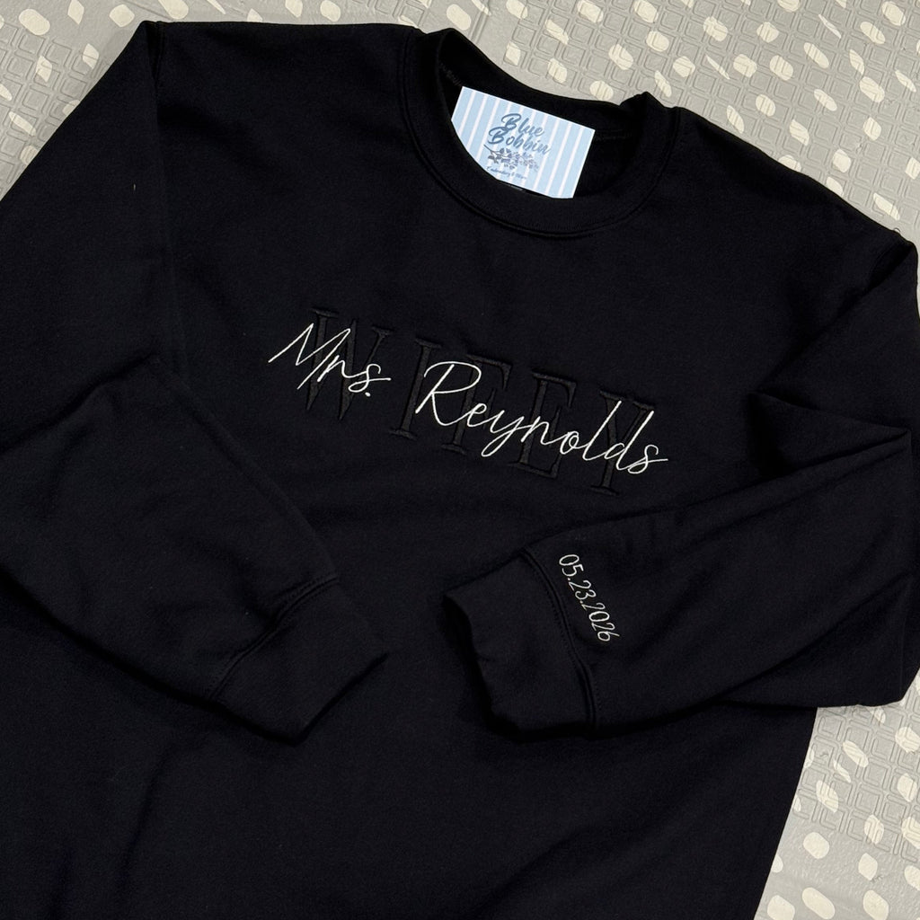 Wifey Personalized Crewneck