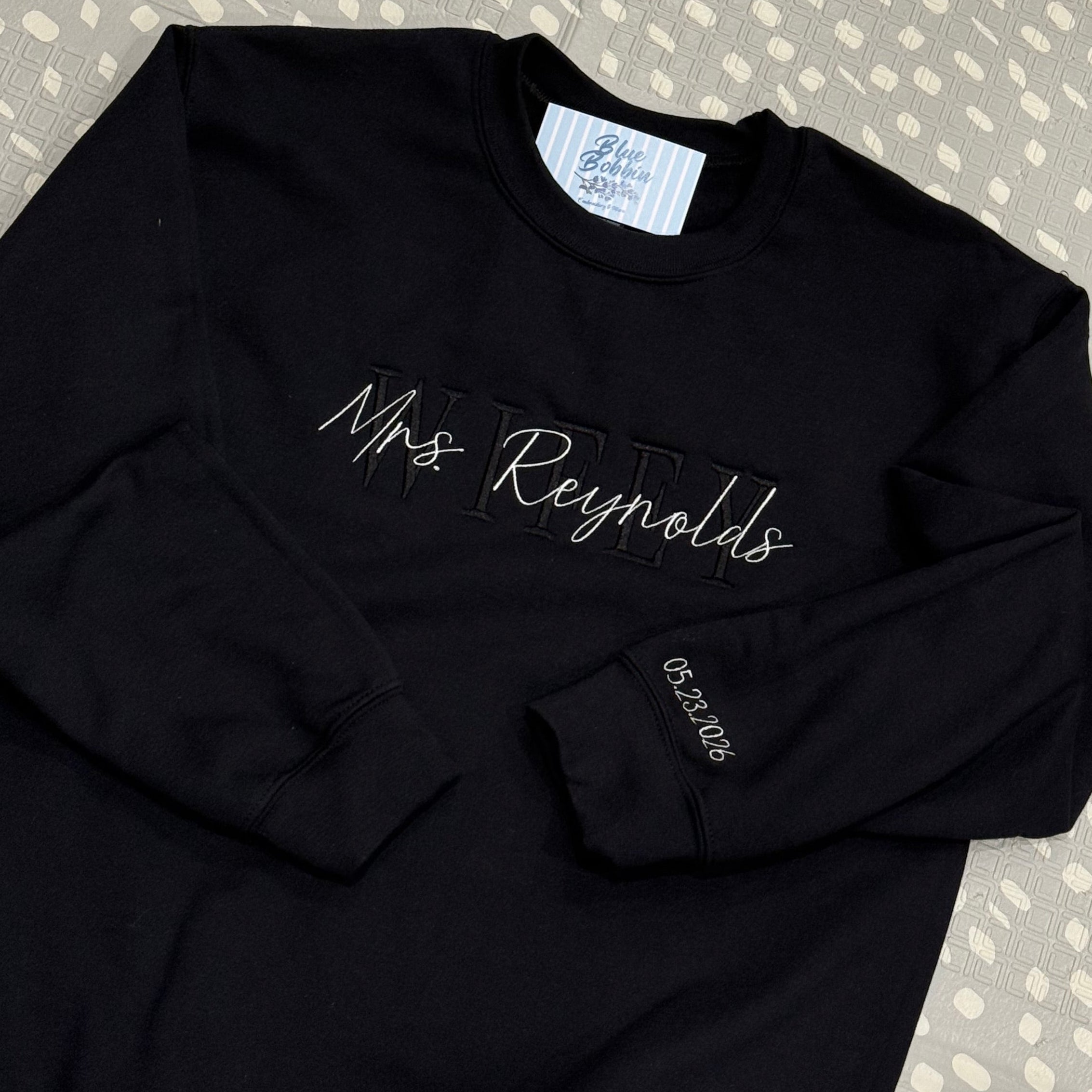 Wifey Personalized Crewneck