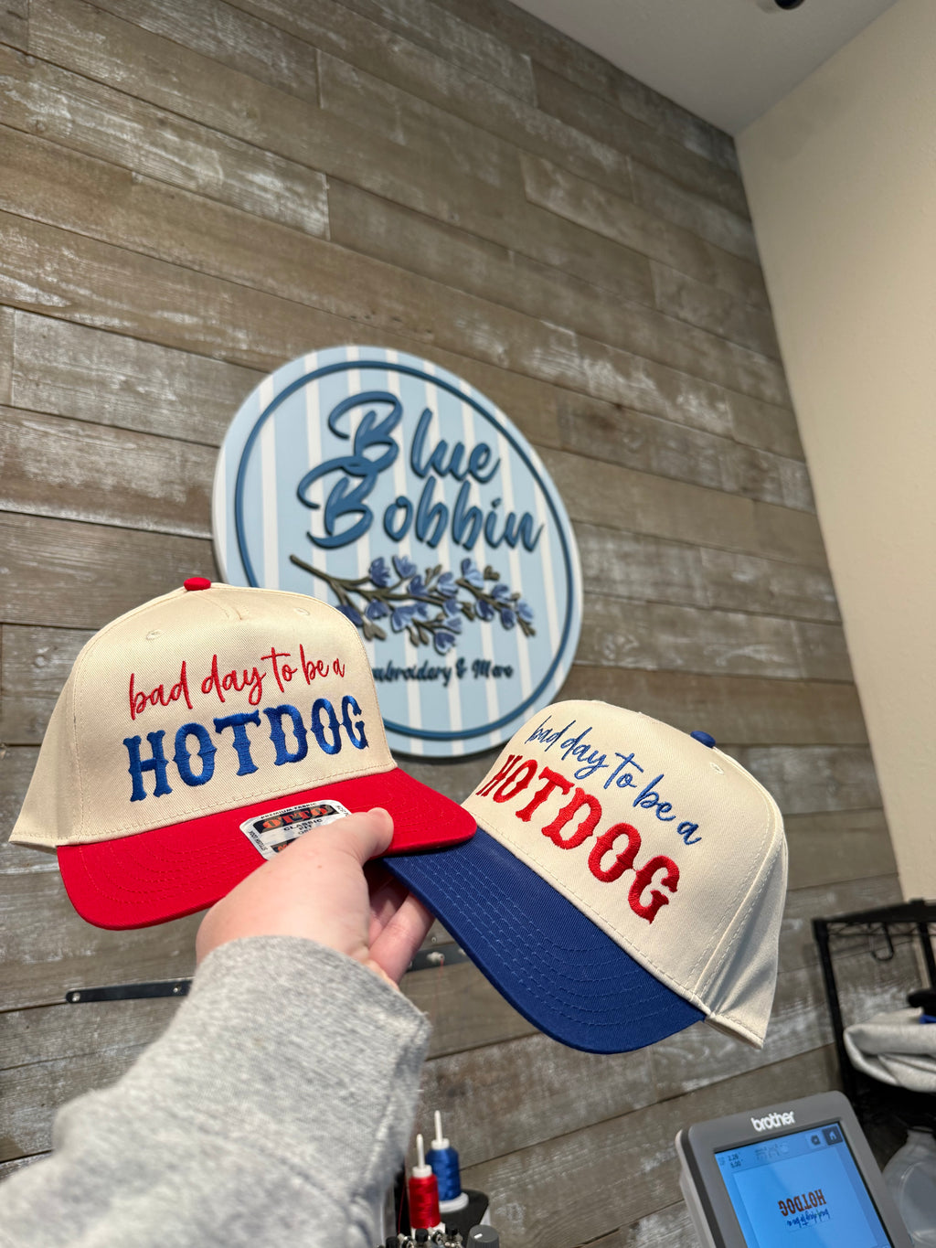 Bad Day to Be a Hotdog - Embroidered Ball Cap