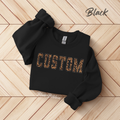 Cheetah Applique Crewneck - Custom/Personalizable