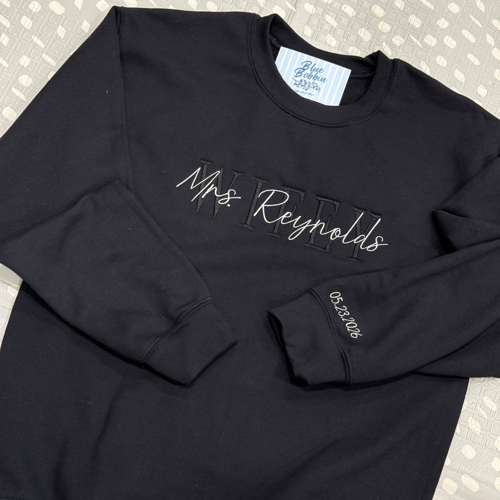 Wifey Personalized Crewneck