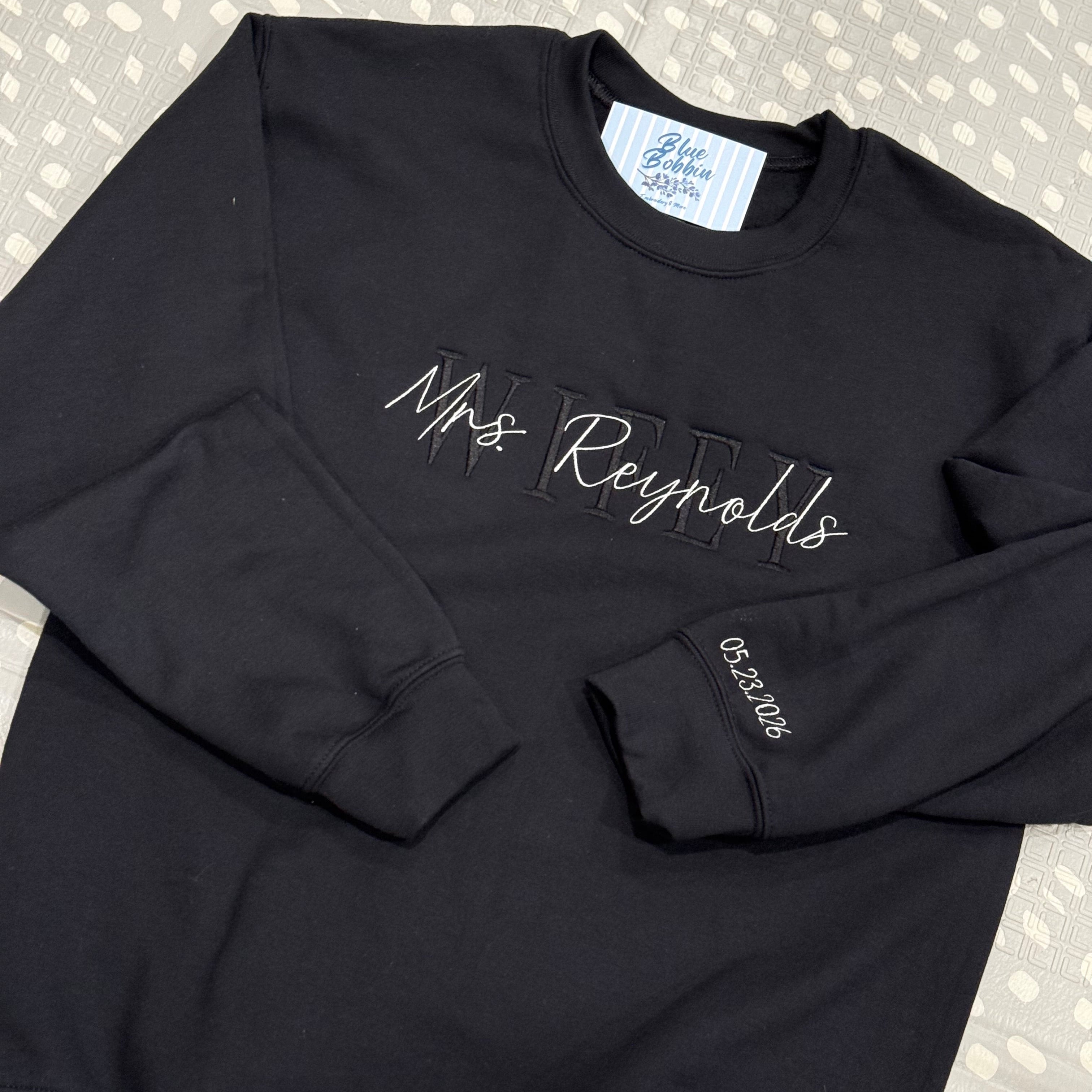 Wifey Personalized Crewneck