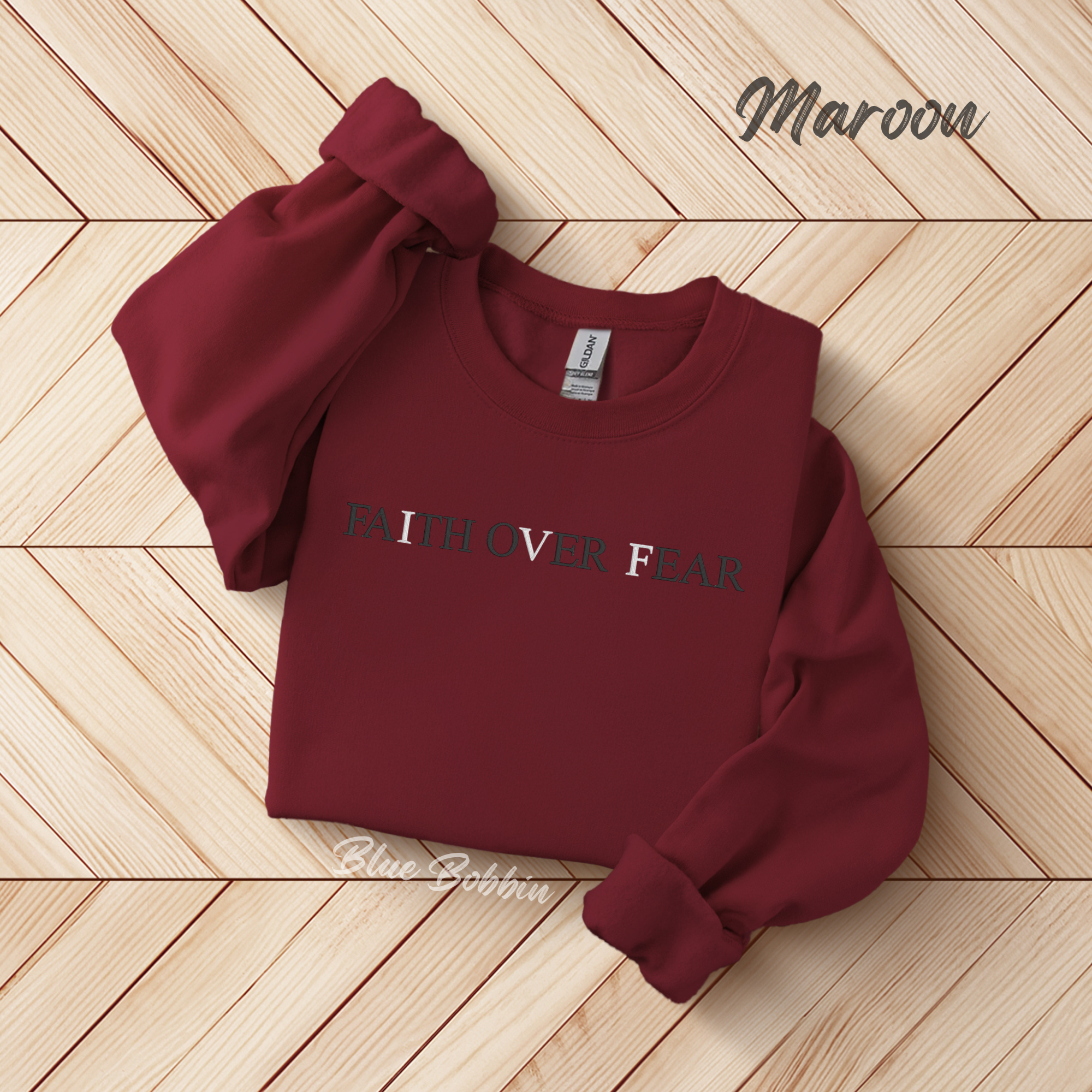 Faith Over Fear - IVF Awareness Crewneck