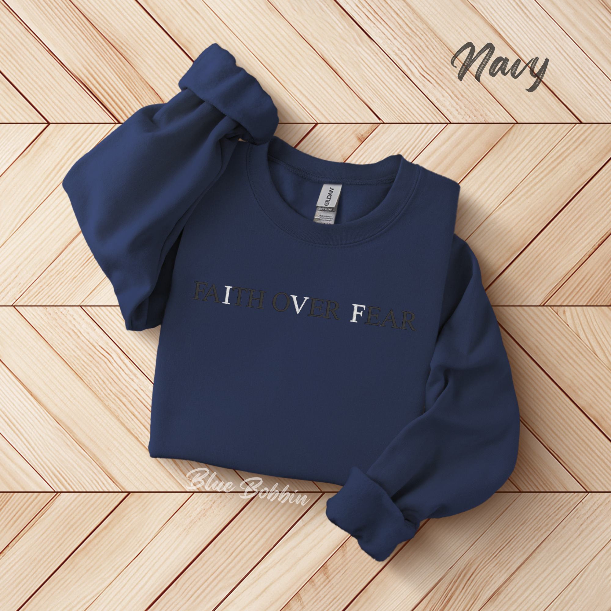 Faith Over Fear - IVF Awareness Crewneck
