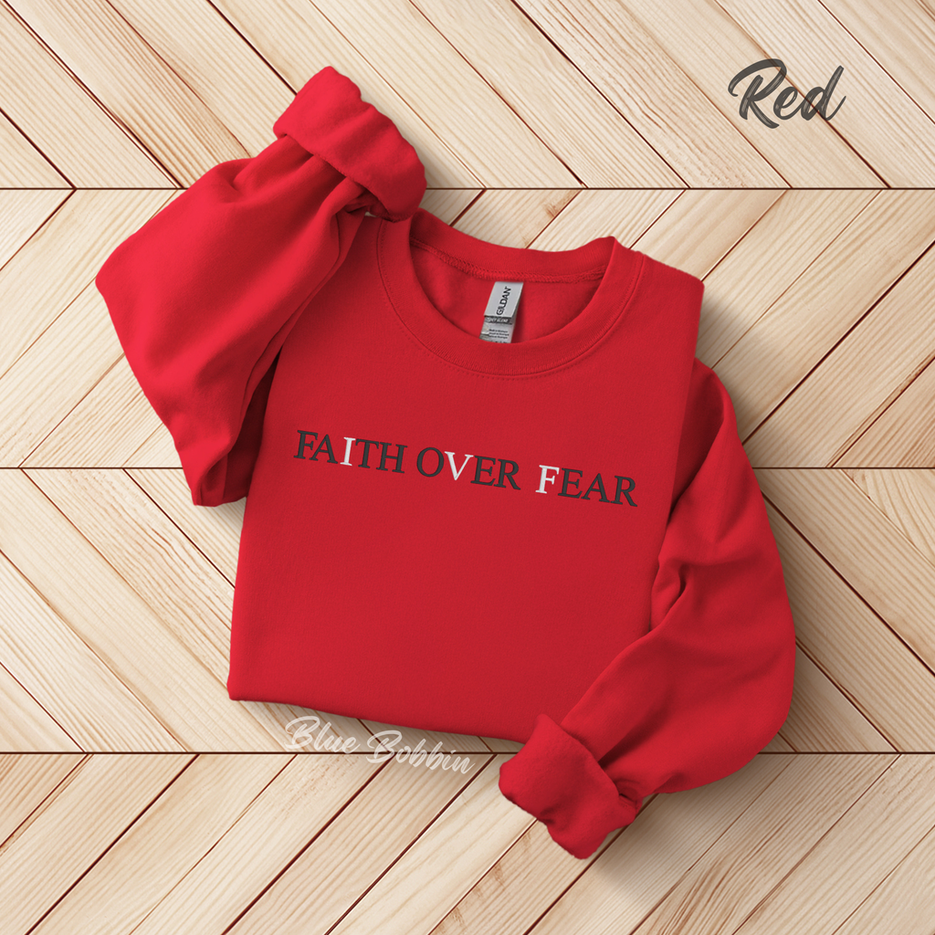 Faith Over Fear - IVF Awareness Crewneck