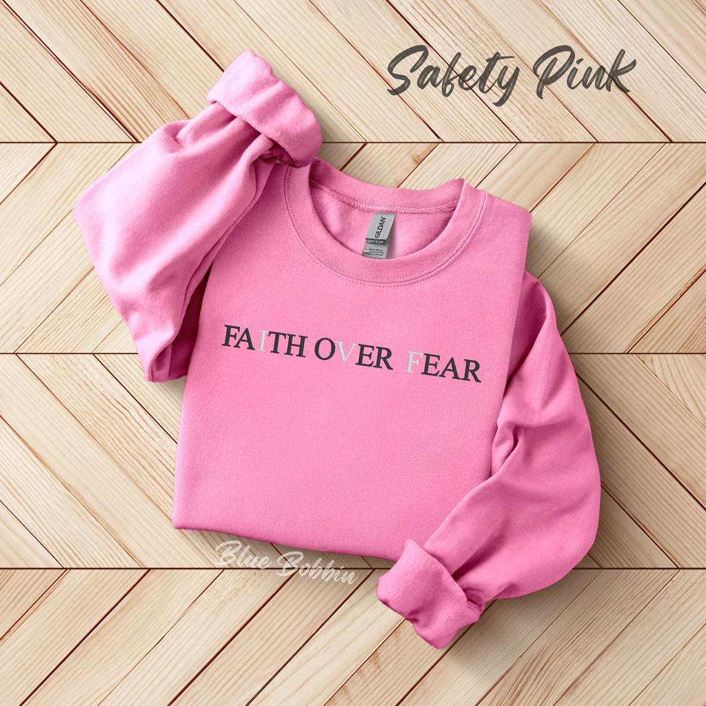 Faith Over Fear - IVF Awareness Crewneck