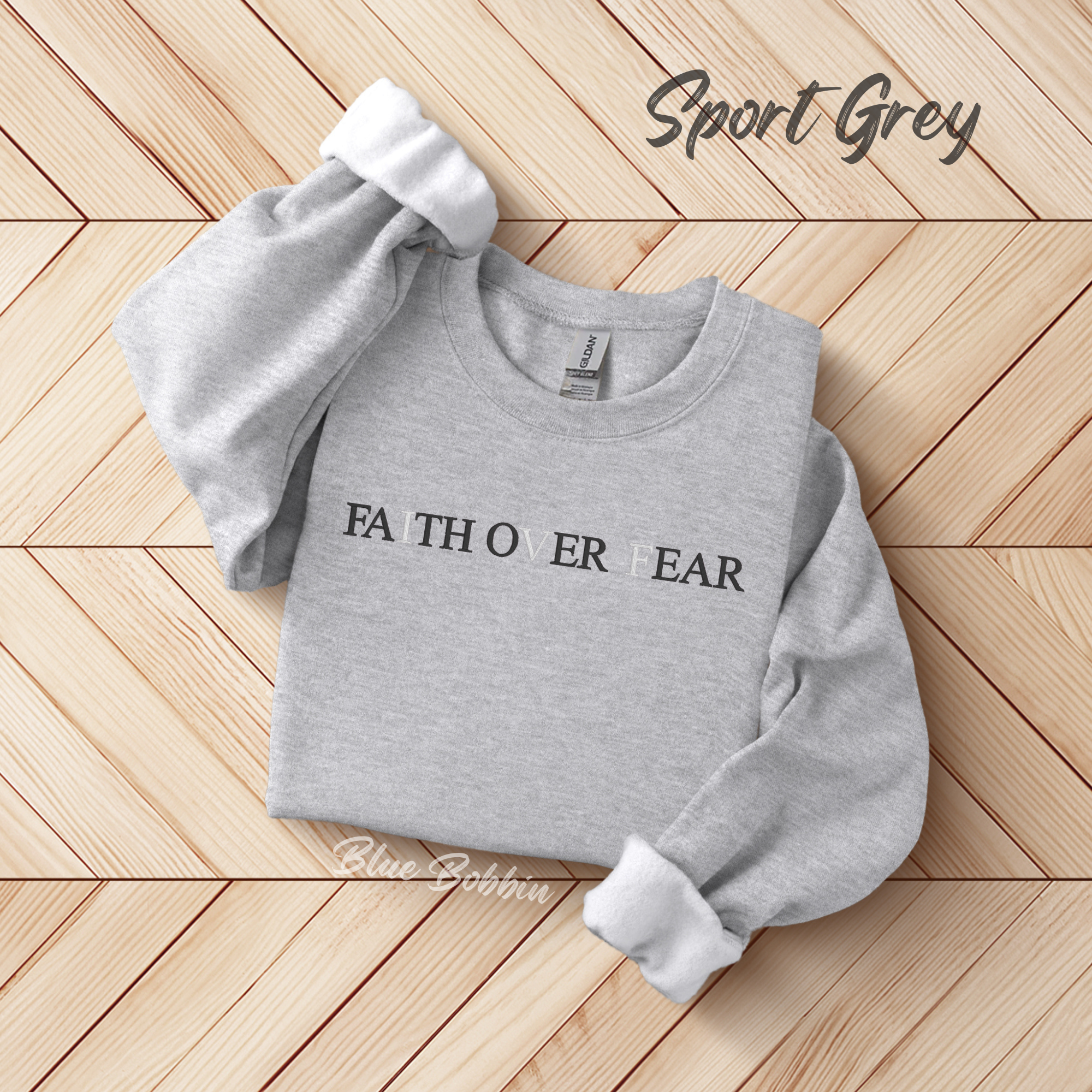 Faith Over Fear - IVF Awareness Crewneck